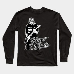 kurt cobain nirvana t-shirt` Long Sleeve T-Shirt